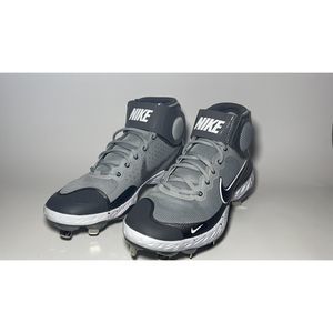 Size 7 - Nike Alpha Huarache Elite 3 Mid Light Smoke Gray 2021 CK0745-010